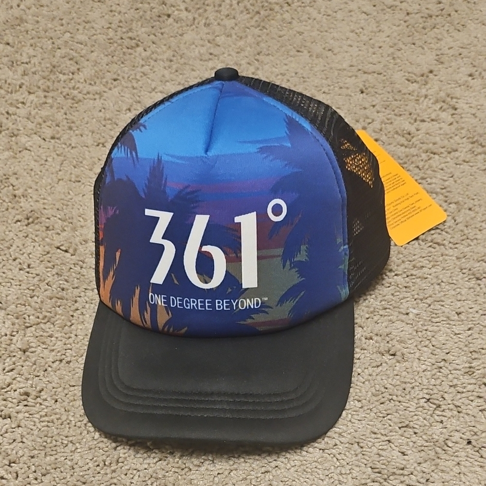 361° Blue and Black Trucker Hat